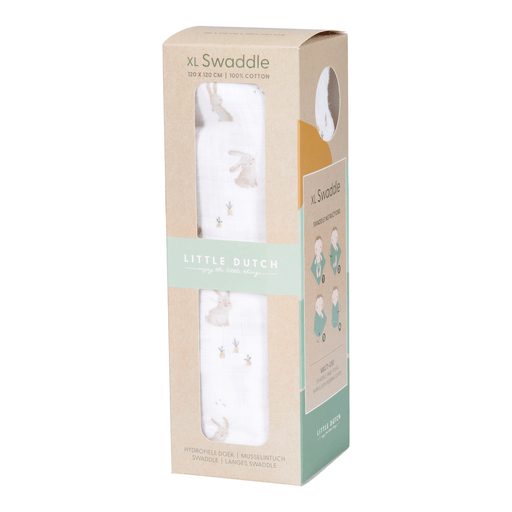<tc>Little Dutch</tc> Coperta Swaddle Idrofila 120Cm Baby Bunny