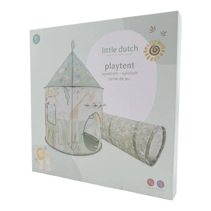 Little Dutch Safari Tent Met Kruiptunnel koop je bij Babywinkel