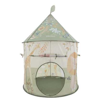 Little Dutch Safari Tent Met Kruiptunnel koop je bij Babywinkel