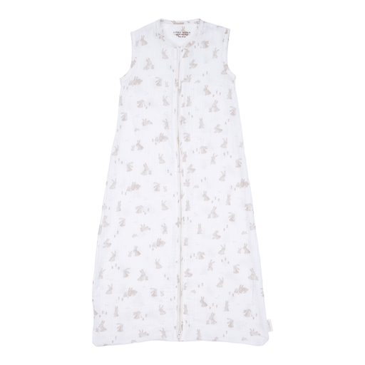 Little Dutch Slaapzak Baby Zomer Hydrofiel Wit Baby Bunny koop je bij Babywinkel