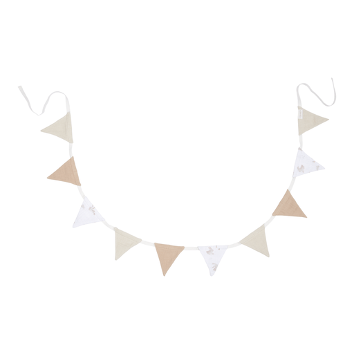 <tc>Little Dutch</tc> Garland Idrofilo Bianco Beige Baby Bunny