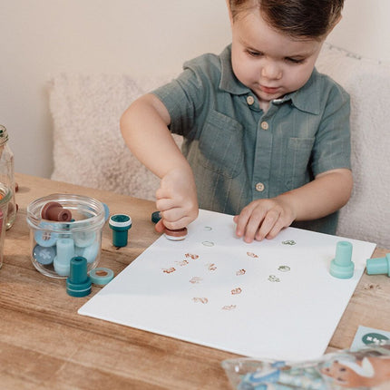 Little Dutch Stempelset Forest Friends 12St koop je bij Babywinkel