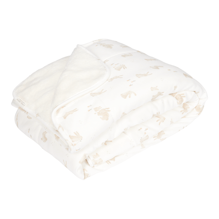 <tc>Little Dutch</tc> Coperta per culla bianca Baby Bunny