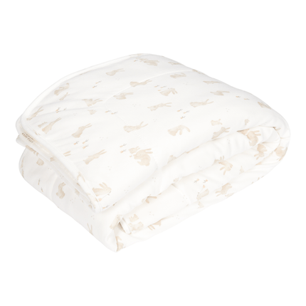 <tc>Little Dutch</tc> Coperta per culla bianca Baby Bunny