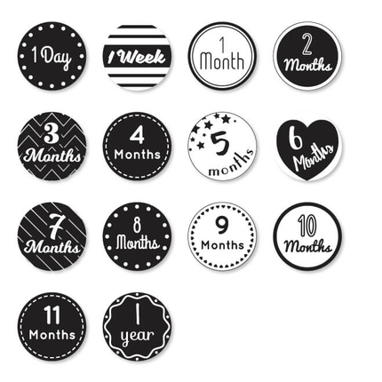 Lulujo Baby's First Year swaddle & cards set 100% katoen Loved beyond measure - Lulujo - Babywinkel - 628233455802