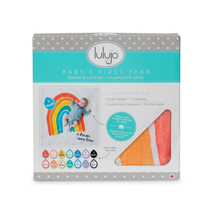 Lulujo Mijlpaalkaarten A Dream Come True - Lulujo - Babywinkel - 628233455857