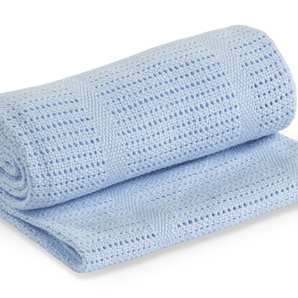 Lulujo Wiegdeken Cellular Blue - Lulujo - Babywinkel - 628233457523