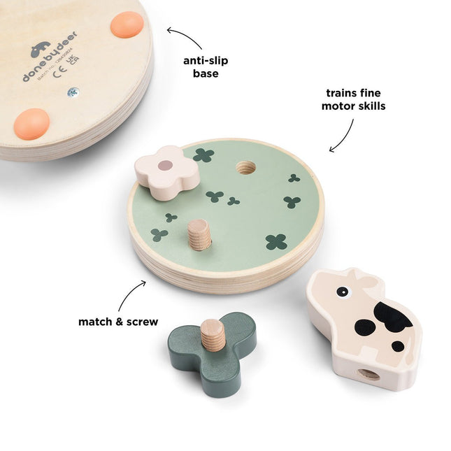 Match & screw toy Dotti koop je bij Babywinkel