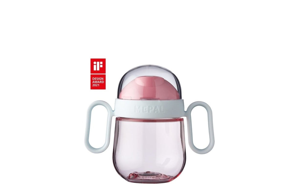 Mepal Antilekbeker Mio 200ml Deep Pink - Mepal - Babywinkel - 8711269993218