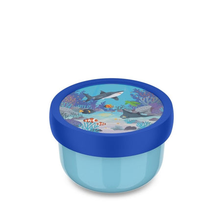 Mepal Fruitbox Campus Tropical Ocean Met Vork 300Ml - Babywinkel - 8720294056041