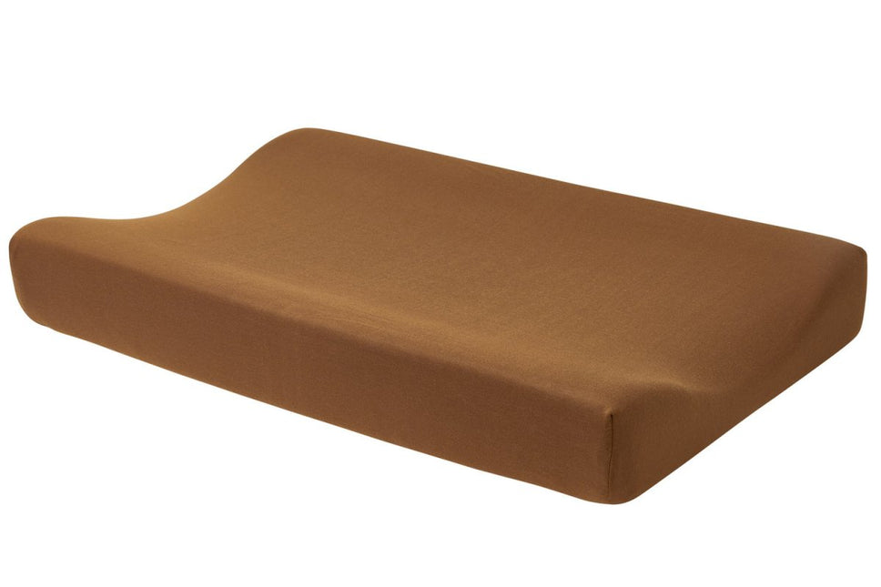 Meyco Aankleedkussenhoes Basic Jersey Camel - Meyco - Babywinkel - 4054703860078
