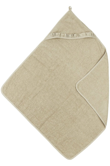 Meyco Badcape Baby Badstof Ruffle Sand - Meyco - Babywinkel - 4054703492064