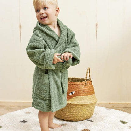 Meyco Badjas Basic Badstof Forest Green - Meyco - Babywinkel - 4054703619324