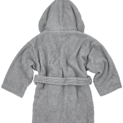 Meyco Badjas Basic Badstof Grijs - Meyco - Babywinkel - 4054703619041