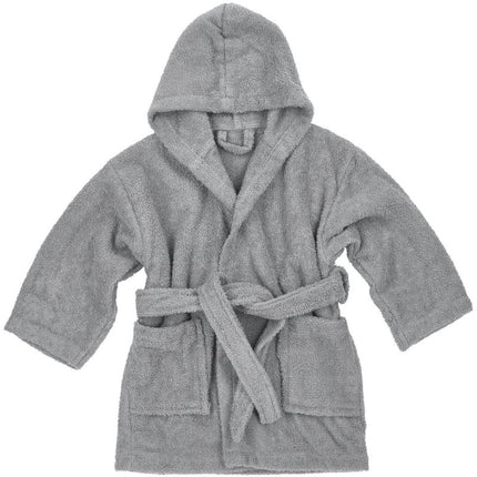 Meyco Badjas Basic Badstof Grijs - Meyco - Babywinkel - 4054703619041