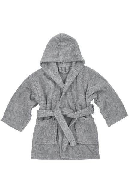 Meyco Badjas Basic Badstof Grijs - Meyco - Babywinkel - 4054703619041