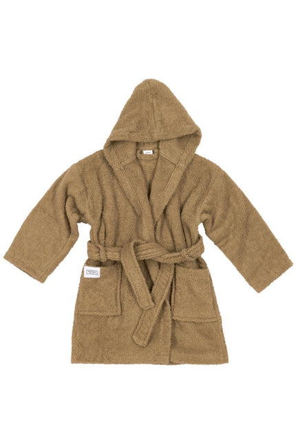 Meyco Badjas Basic Badstof Toffee - Meyco - Babywinkel - 4054703619713