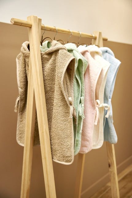 Meyco Badponcho 1 - 3 Jaar Basic Badstof Offwhite koop je bij Babywinkel