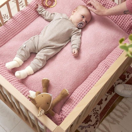 Meyco Boxkleed Old Pink 80X100cm - Meyco - Babywinkel - 4054703220216