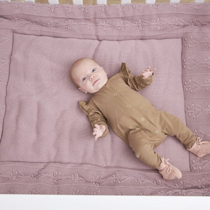 Meyco Boxkleed Romantic Flower Lilac - Meyco - Babywinkel - 4054703930986