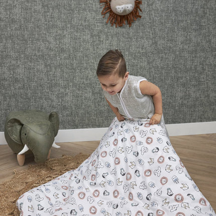Meyco Dekbedovertrek 120X150cm Animal - Meyco - Babywinkel - 4054703436563