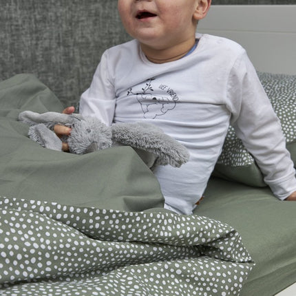 Meyco Hoeslaken Jersey 70X140/150 Forest Green - Meyco - Babywinkel - 4054703565324