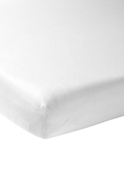 Meyco Hoeslaken Jersy Boxmatras Wit 75x95cm - Meyco - Babywinkel - 4054703566000