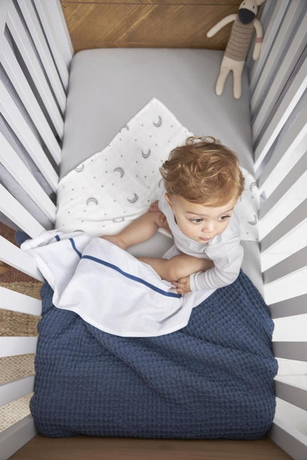 Meyco Hydrofiele Doek Moon 3 - Pack Indigo 70X70cm - Meyco - Babywinkel - 4054703152036