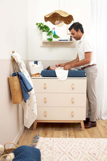 Meyco Inbakerdoek Moon Indigo koop je bij Babywinkel