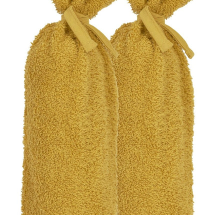Meyco Kruikenzak 2St Basic Badstof Honey Gold - Meyco - Babywinkel - 4054703182101