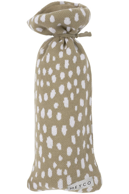 Meyco Kruikenzak Cheetah Taupe 100% katoen - Meyco - Babywinkel - 4054703783483