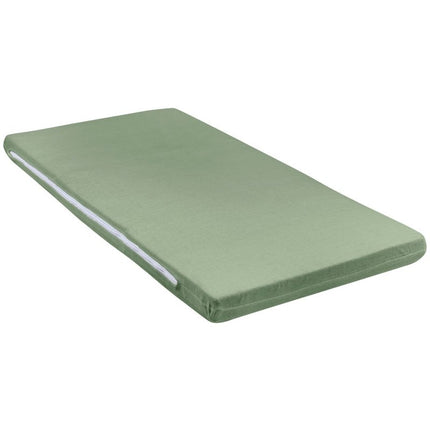 Meyco Matrashoes Jersey Campingbed Deluxe 60X120 Forest Green - Meyco - Babywinkel - 4054703544329