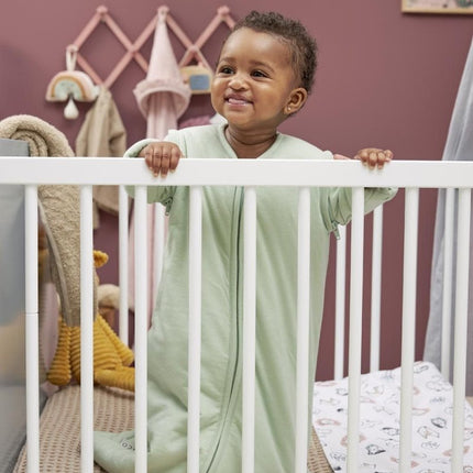 Meyco Slaapzak Baby Afritsbare Mouwen Soft Green - Meyco - Babywinkel - 4054703183467