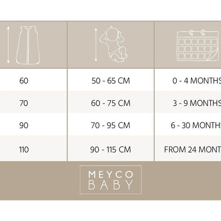 Meyco Slaapzak Baby Afritsbare Mouwen Soft Green - Meyco - Babywinkel - 4054703183467