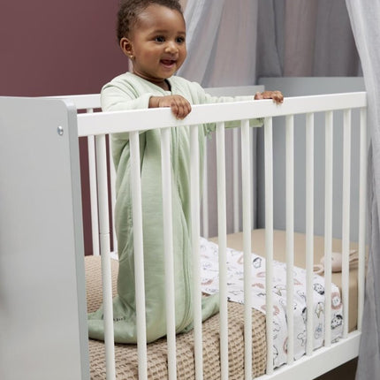 Meyco Slaapzak Baby Afritsbare Mouwen Soft Green - Meyco - Babywinkel - 4054703183467