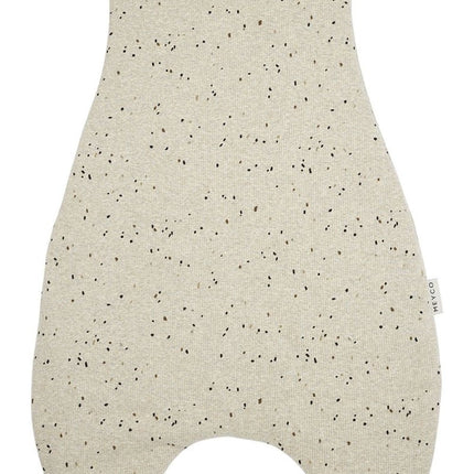 Meyco Slaapzak Baby Rib Mini Spot Winter Jumper Sand Melange - Meyco - Babywinkel - 4054703226430