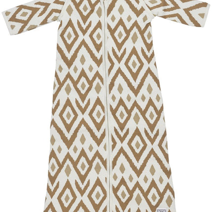 Meyco Slaapzak Baby Winter Afritsb. Ikat Sand - Meyco - Babywinkel - 4054703513639
