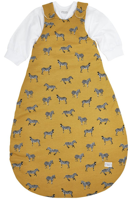 Meyco Slaapzak Baby Winter Rond 2 - Delig Zebra Animal Honey Gold koop je bij Babywinkel
