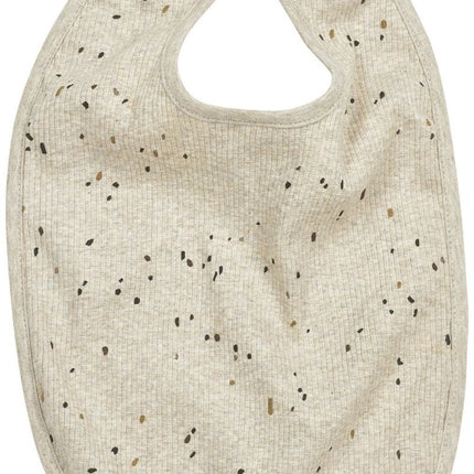 Meyco Slabbetje 2 - Pack Sand Melange Drukknoop - Meyco - Babywinkel - 4054703241839