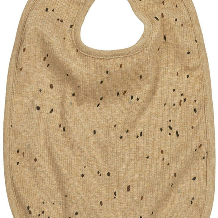 Meyco Slabbetje 2 - Pack Toffee Melange Drukknoop - Meyco - Babywinkel - 4054703241846