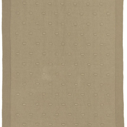 Meyco Wiegdeken Knots Taupe - Meyco - Babywinkel - 4054703733570