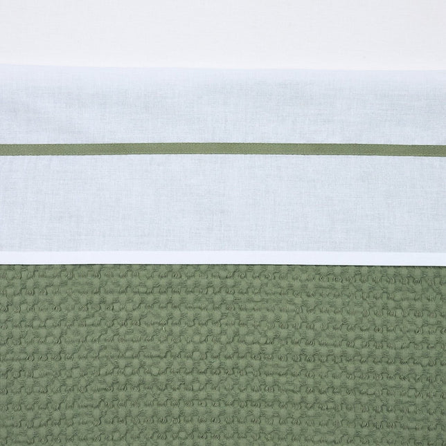 Meyco Wieglaken Bies Olive Green 75X100cm koop je bij Babywinkel