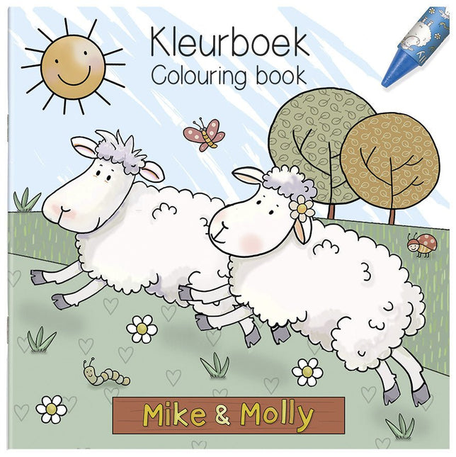 Mike & Molly Kleurboek - Babywinkel - 8714274960350