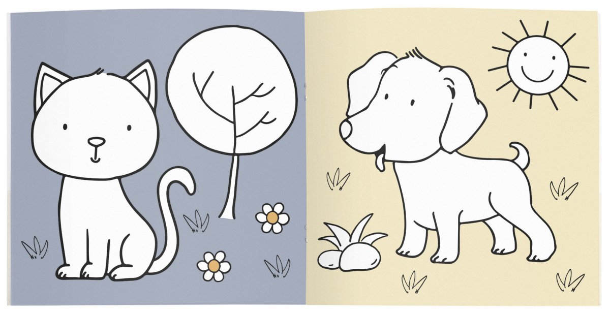 Mike & Molly Kleurboek - Babywinkel - 8714274960350