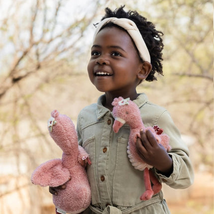 <tc>Little Dutch</tc> Peluche Flamingo Safari 17 cm