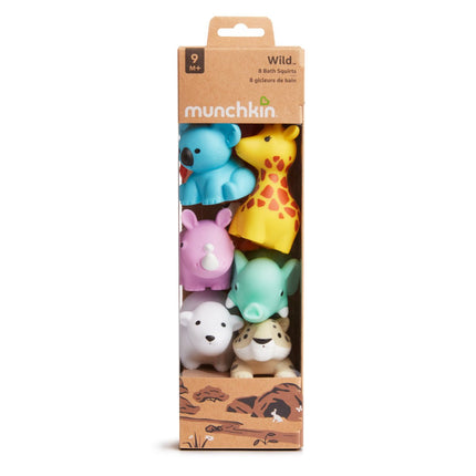 Munchkin Badspeelgoed Wild Spuitende Dieren - Munchkin - Babywinkel - 5019090125437