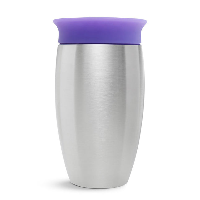 Munchkin Drinkbeker Miracle Sippy Cup Purple Roestvrij Staal - Munchkin - Babywinkel - 5019090519090