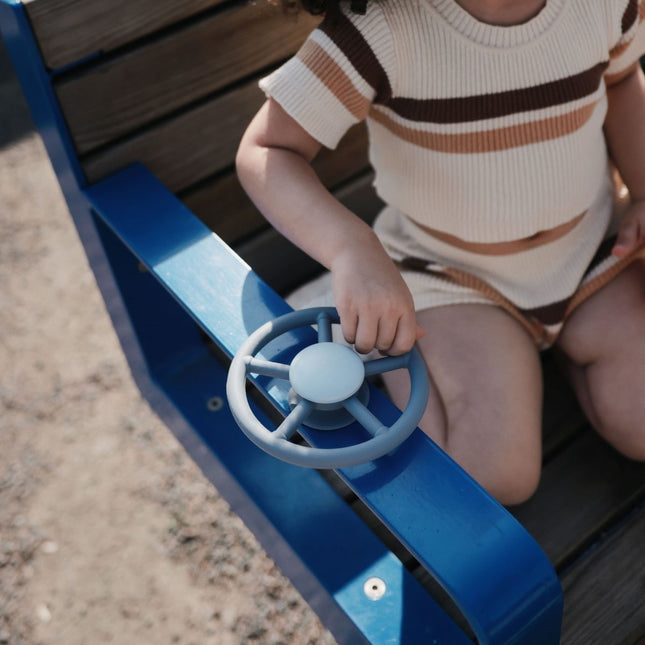 <tc>Mushie</tc> Giocattolo a ruota aspirante e rotante