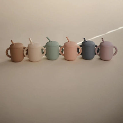 <tc>Mushie</tc> Tazza di paglia Narciso pallido