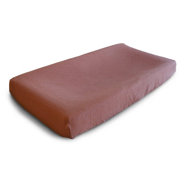 Mushie Aankleedkussenhoes Cedar - Mushie - Babywinkel - 810052465692